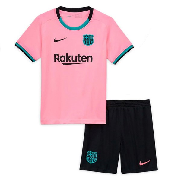 Camiseta Barcelona 3ª Niños 2020/21 Rosa